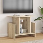 vidaXL Meuble TV 2 Pièces Chêne Sonoma 50 x 35 x 45 cm Bois d'ingénierie