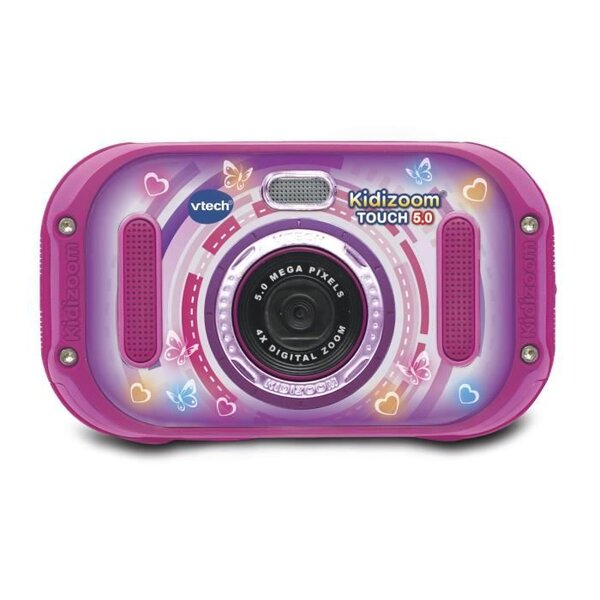 VTECH - Kidizoom Touch 5.0 Rose - Appareil Photo Enfant