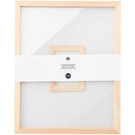 Livre d'or cadre bois naturel - 24 x 30 cm