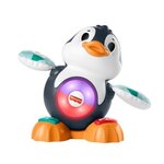 Fisher-price - valentin le pingouin linkimals  jouet musical avec lumieres  mouvements et chansons - jouet d'éveil bébé - des 9 mois