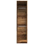 vidaXL Garde-robe vieux bois 50x50x200 cm bois d'ingénierie
