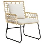vidaXL Ensemble de salle à manger pour jardin 3 Pièces