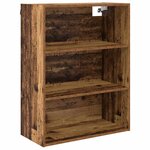 vidaXL Haut Armoire Bois ancien 69 5 x 34 x 180 cm Bois d'ingénierie