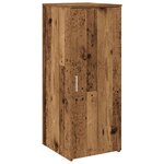 vidaXL Bureau de réception vieux bois 180x50x103 5cm bois d'ingénierie