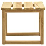 vidaXL Table de transat 30x30x26 cm Bois de pin imprégné