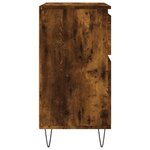 vidaXL Buffet Chêne fumé 60x35x70 cm Bois d'ingénierie