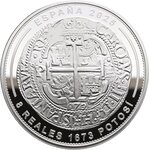 Pièce de monnaie en Argent 10 Euro g 27 Millésime 2025 Mint Museum Jewels CARLOS II POTOSÍ