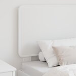 vidaXL Tête de lit Blanc 90 cm Bois d'ingénierie