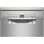 Lave-vaisselle pose libre bosch série 2 - 9 couverts - moteur induction - l45cm - 46 db - inox