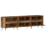 vidaXL Buffet TV en bois vieilli 150x30x44 5 cm en bois d'ingénierie