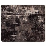 vidaXL Coureur de Tapis MARSA Noir 80 x 100 cm Polyester et PVC