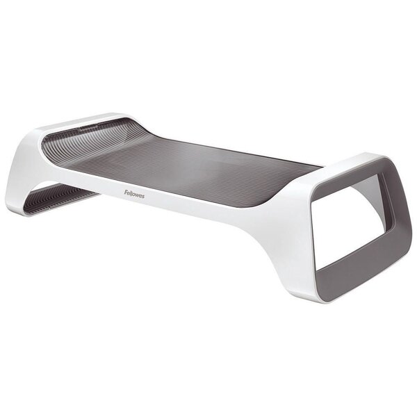 Support pour écran I-Spire, plastique ABS, blanc et gris