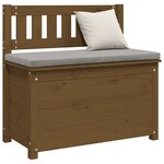 vidaXL Banc Marron miel 80x41x77 cm Bois de pin massif