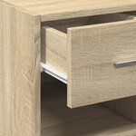vidaXL Buffet chêne sonoma 30x42 5x93 cm bois d'ingénierie