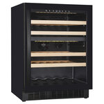 Cave à vin 39 bouteilles double zone - 119 l - combisteel - r600a - acier1119vitrée/battante 595x570x820mm