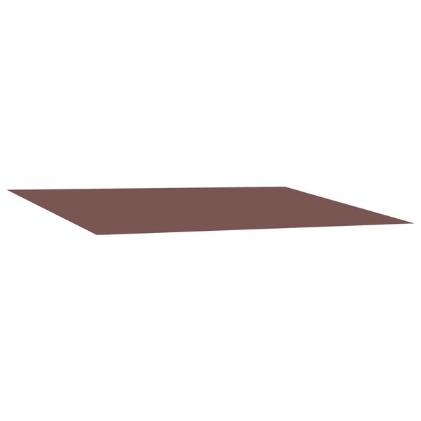 vidaXL Toile de rechange pour auvent Marron 500 × 350 cm Polyester