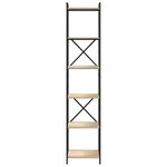 vidaXL Bibliothèque Chêne sonoma 40 x 30 x 188 cm Bois d'ingénierie