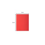 Paquet De 100 Chemises Rock''s 210 - 24x32cm - Rouge - Exacompta