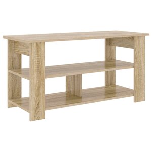 vidaXL Support de télévision Chêne Sonoma 100 x 40 x 50 cm