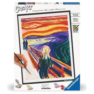 Peinture par numero adulte - CreArt 30x40cm Le Cri
