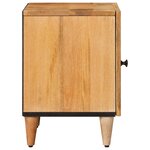 vidaXL Cabinet de chevet 2 Pièces Naturel 40 x 33 x 46 cm