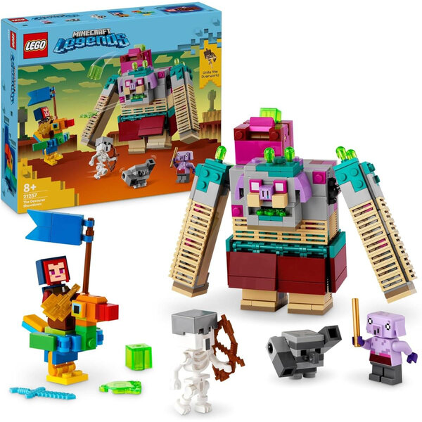 LEGO® Minecraft™ 21257 : L'Attaque du Dévoreur - Aventure Épique pour Enfants
