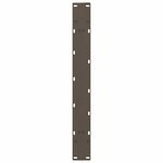 vidaXL Pieds de table à manger en forme de A  2 pièces  100 x (72-73) cm  acier