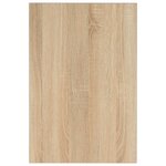 vidaXL Meuble de salle de bain Chêne 60x40x16 3 cm