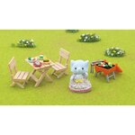 Sylvanian families - la fille éléphant et son set de pique-nique