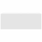 vidaXL Armoire murale de bain blanc 80x25x40 cm bois d'ingénierie