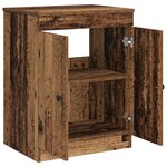 vidaXL Armoire de salle de bain Bois ancien 54 x 41 x 70 cm