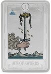 Pièce de monnaie en Argent 2 Dollars g 31.1 (1 oz) Millésime 2025 Tarot Minor Arcana ACE OF SWORDS