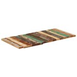 vidaXL Dessus de table rectangulaire 60x120 cm 25-27 mm Bois récupéré