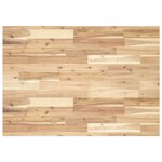 vidaXL Dessus de bureau non traité 80x70x2 cm bois d'acacia massif