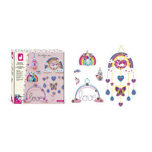 Multiactivites 6 decorations arc en ciel