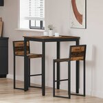 vidaXL Table de salle à manger / Table de repas Bois d'ingénierie