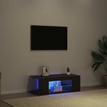 vidaXL Meuble TV Chêne noir 90 x 39 x 30 cm Bois d'ingénierie
