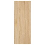 vidaXL Armoire murale chêne sonoma 34 5x34x90 cm