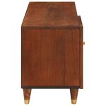 vidaXL Meubles et étagères de rangement pour médias avec porte Marron