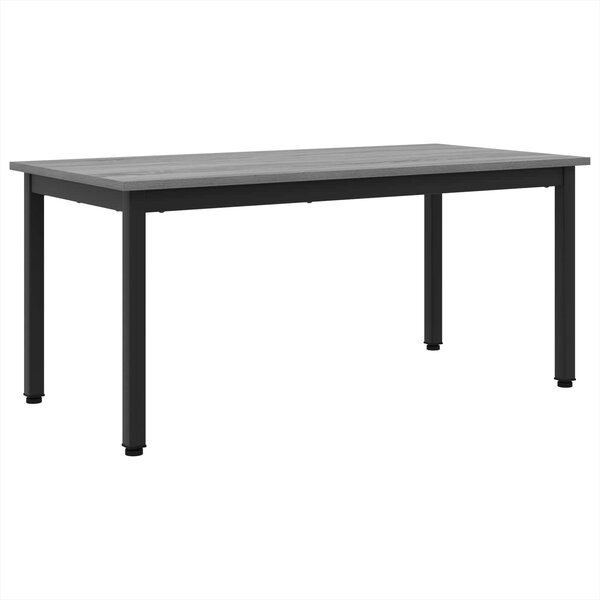 vidaXL Table basse Gris Sonoma 100 x 50 x 45 cm Bois d'ingénierie