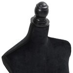Buste de couture Mannequin de Femme Noir