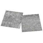vidaXL Dalles de plancher autoadhésives 20 Pièces PVC 1 86 m² gris béton