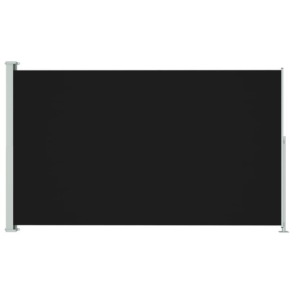 vidaXL Auvent latéral rétractable de patio 200x300 cm Noir