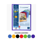 Protège document personnalisable PP Kreacover 80 vues Coloris Aléatoire EXACOMPTA