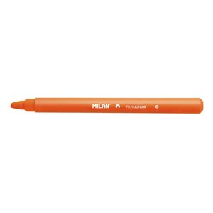LOT de 22 Marqueur Fluorescent Milan Junior - Pointe Biseautée 1 - 4mm - Couleur Orange