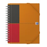 MEETINGBOOK A5+ 90g lignée 6mm couverture polypro OXFORD