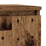 vidaXL Buffet vieux bois 57x34x76 cm bois d'ingénierie