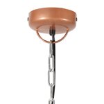 vidaXL Lampe suspendue industrielle 42 cm Cuivre E27