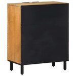 vidaXL Buffet marron 60x33x75 cm bois massif de manguier