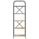 vidaXL Étagère Chêne sonoma 60 x 30 x 183 cm Bois d'ingénierie